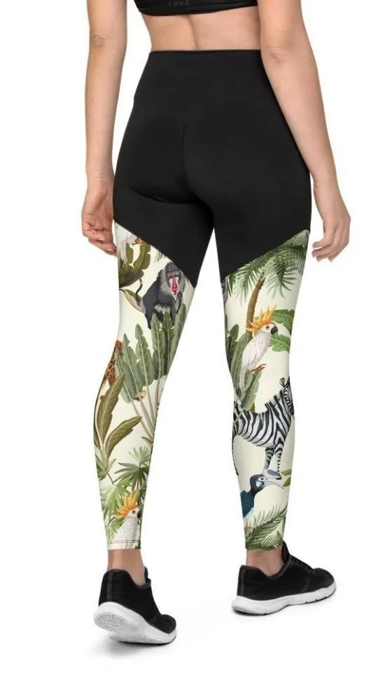 Animal Kingdom Compression Leggings