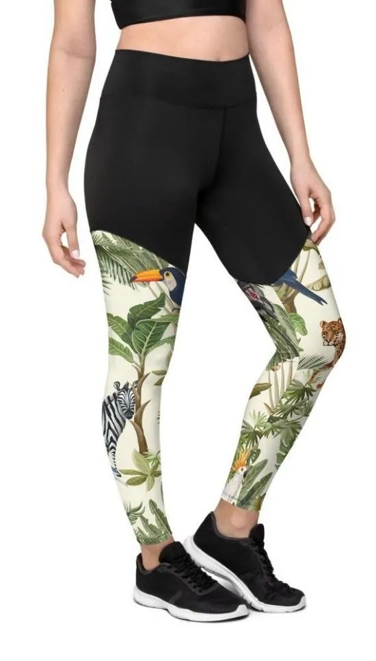 Animal Kingdom Compression Leggings