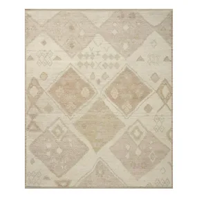 Anissa Hand Knotted Rug in Ivory/Multi