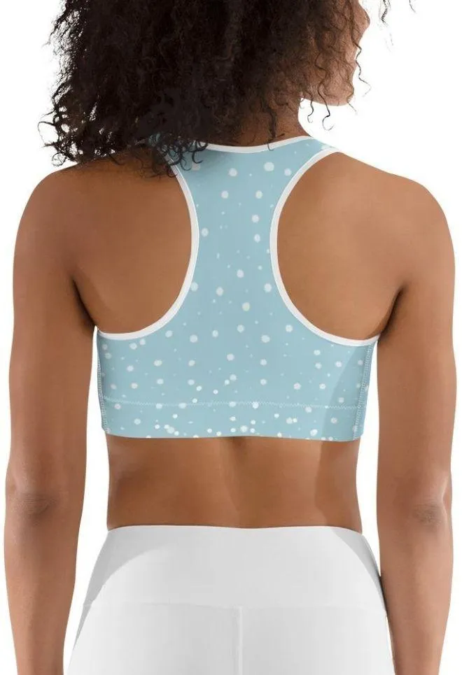 Arctic Fox Dog Sports Bra