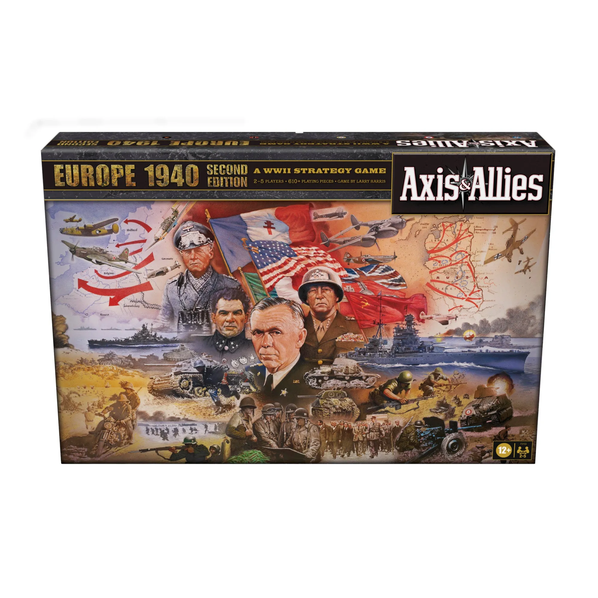 Avalon Hill Axis & Allies Europe 1940 Second Edition