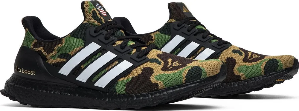 BAPE x adidas UltraBoost 4.0 'Green Camo' (Size UK8.5/US9)