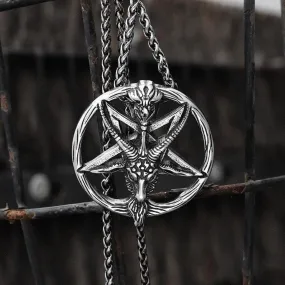 Baphomet Stainless Steel Satan Pendant