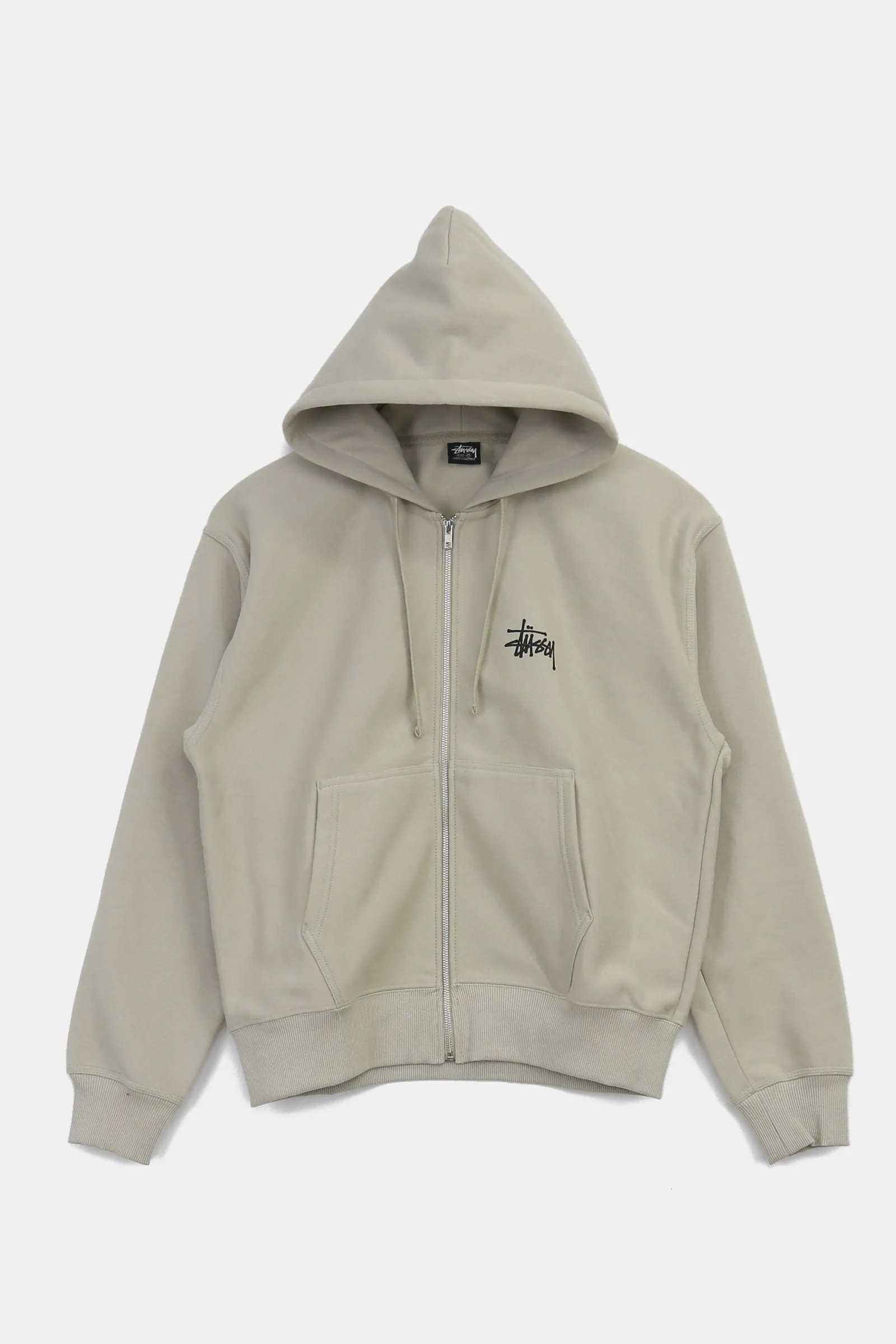 Basic Stussy Zip Hoodie