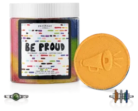 Be Proud - Bath Bomb and Body Scrub Set