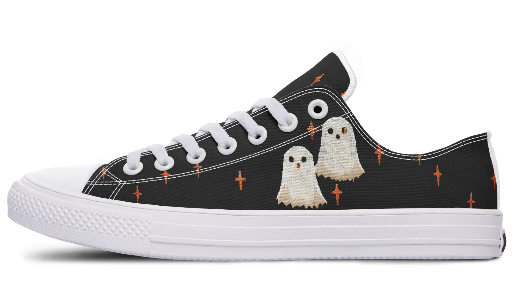 Boo Low Tops - Classic Premium Canvas Shoes with Comfortable and Durable Soles