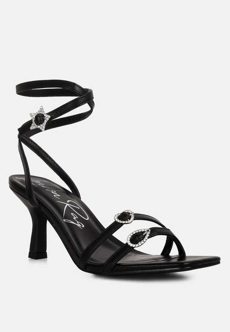 Buckle High Heel Sandals