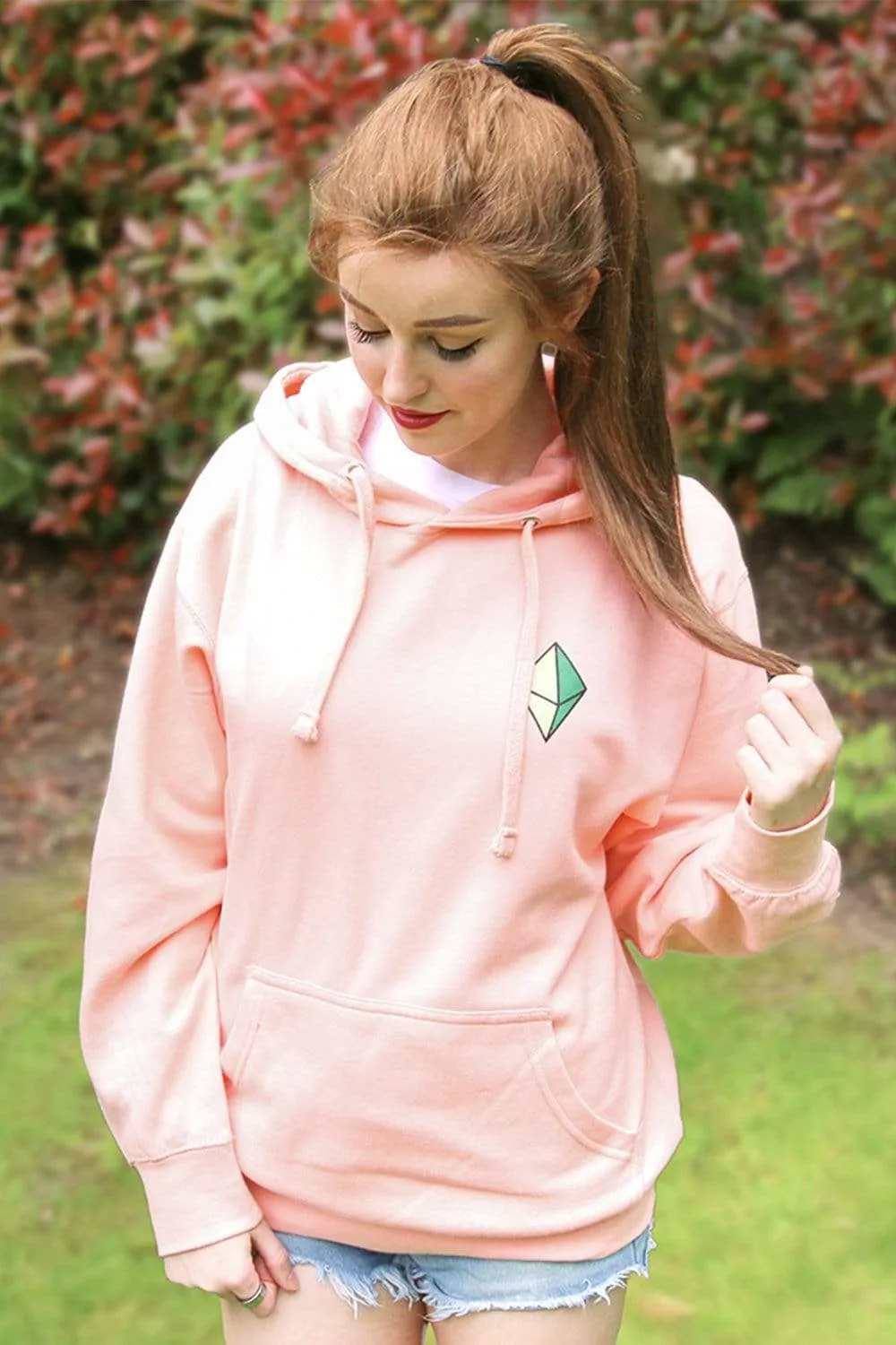 Clare Siobhan Peach Squad Hoodie