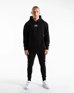 ESTABLISHED UNISEX HOODIE - BLACK