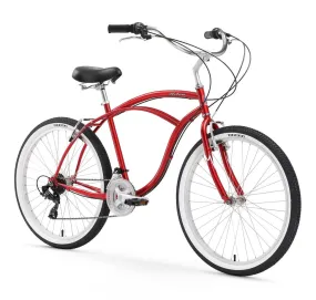 Firmstrong Urban Man 21 Speed - Men's Beach Cruiser Bicycle