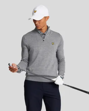 Golf 1/4 Zip Merino Jumper