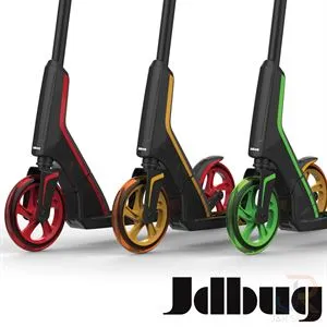 JD Bug Pro Commute 185 Scooter - Black/Green