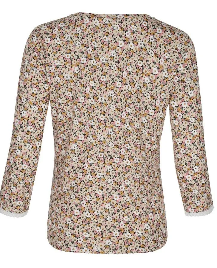 Mille Fleur Ditsy Print Top