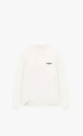 REPRESENT OWNERS CLUB FLAT WHITE LONGSLEEVE