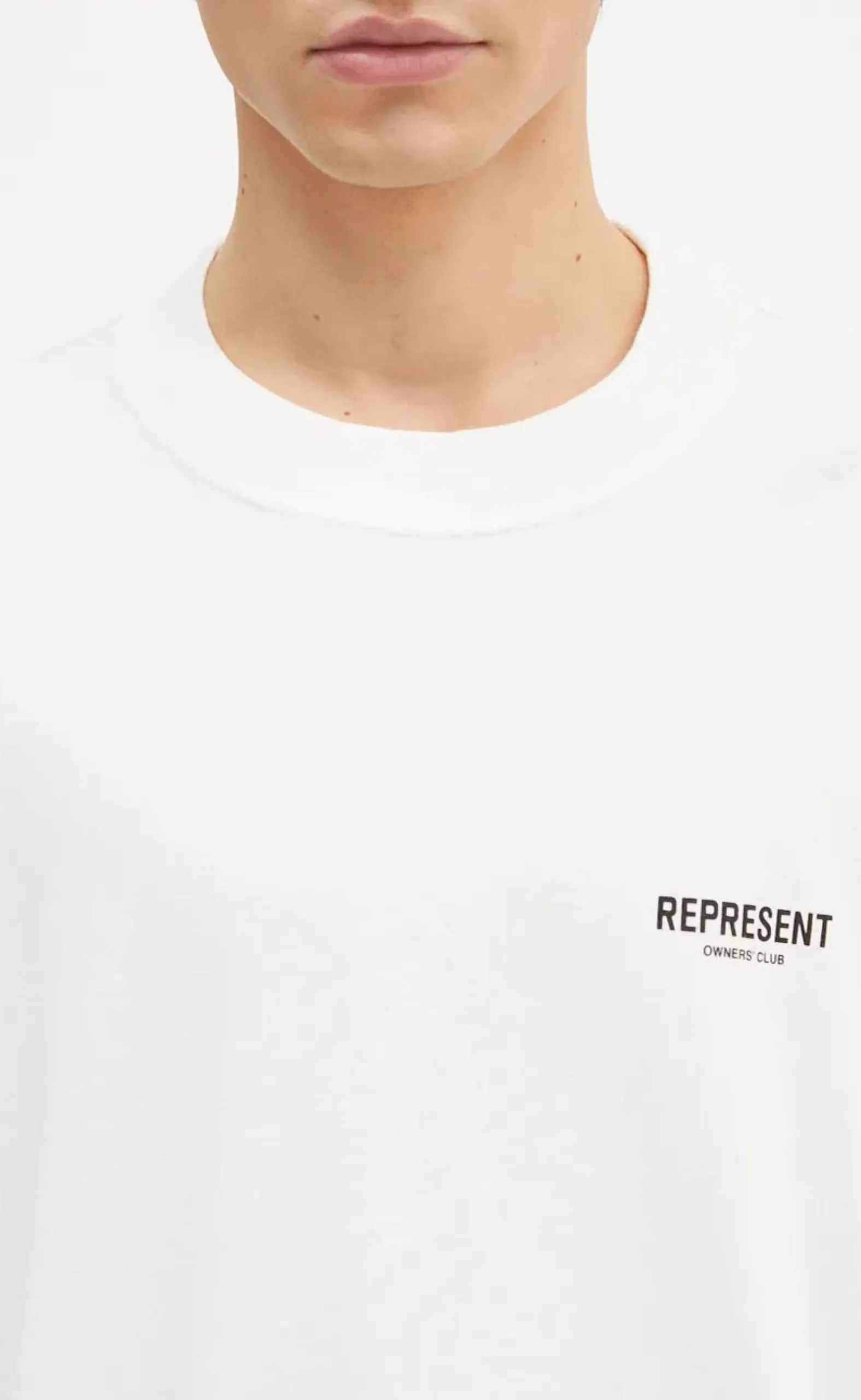 REPRESENT OWNERS CLUB FLAT WHITE LONGSLEEVE