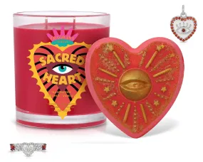 Sacred Heart - Candle and Bath Bomb Set