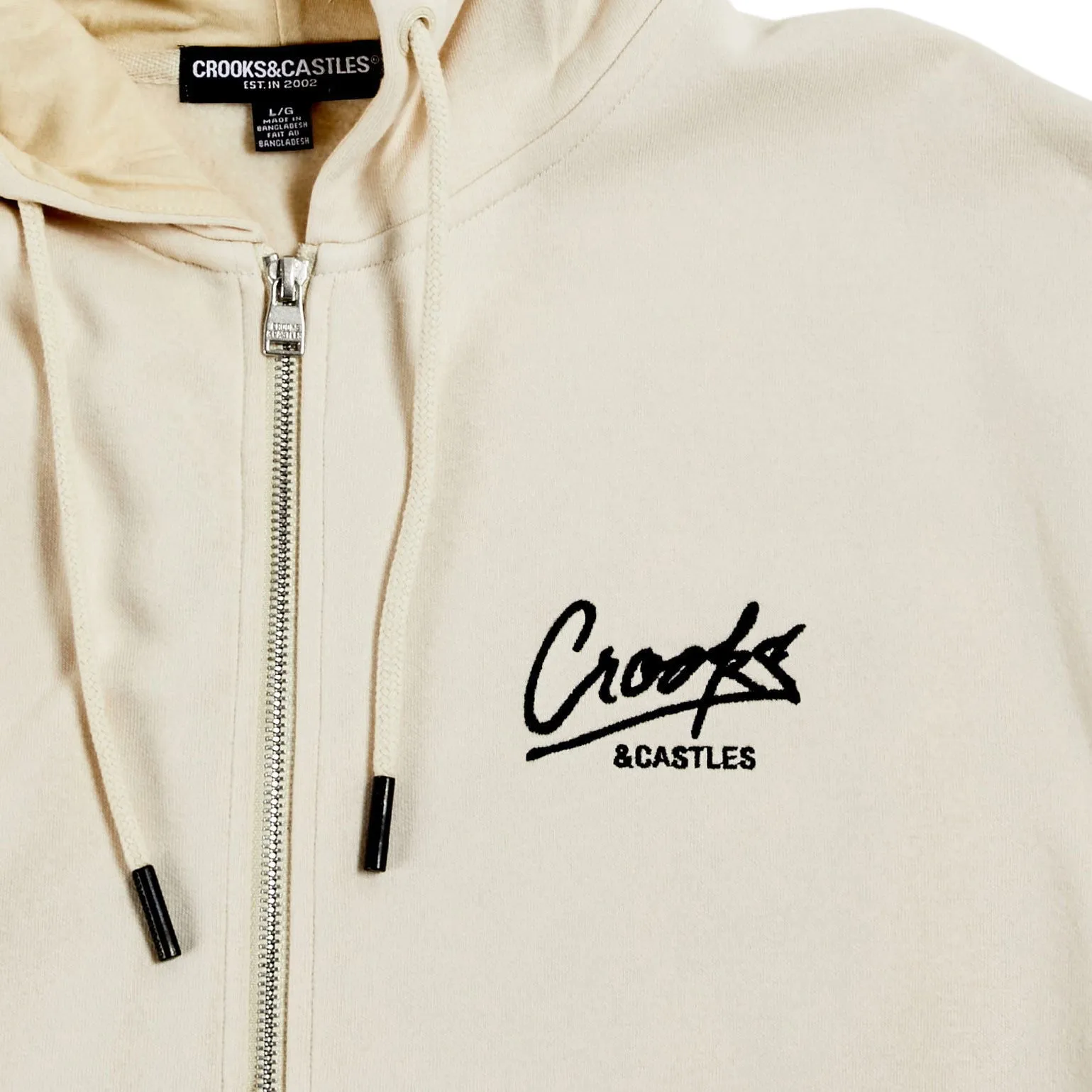 Script Zip Hoodie