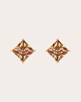 The Kylie studs - gold plated