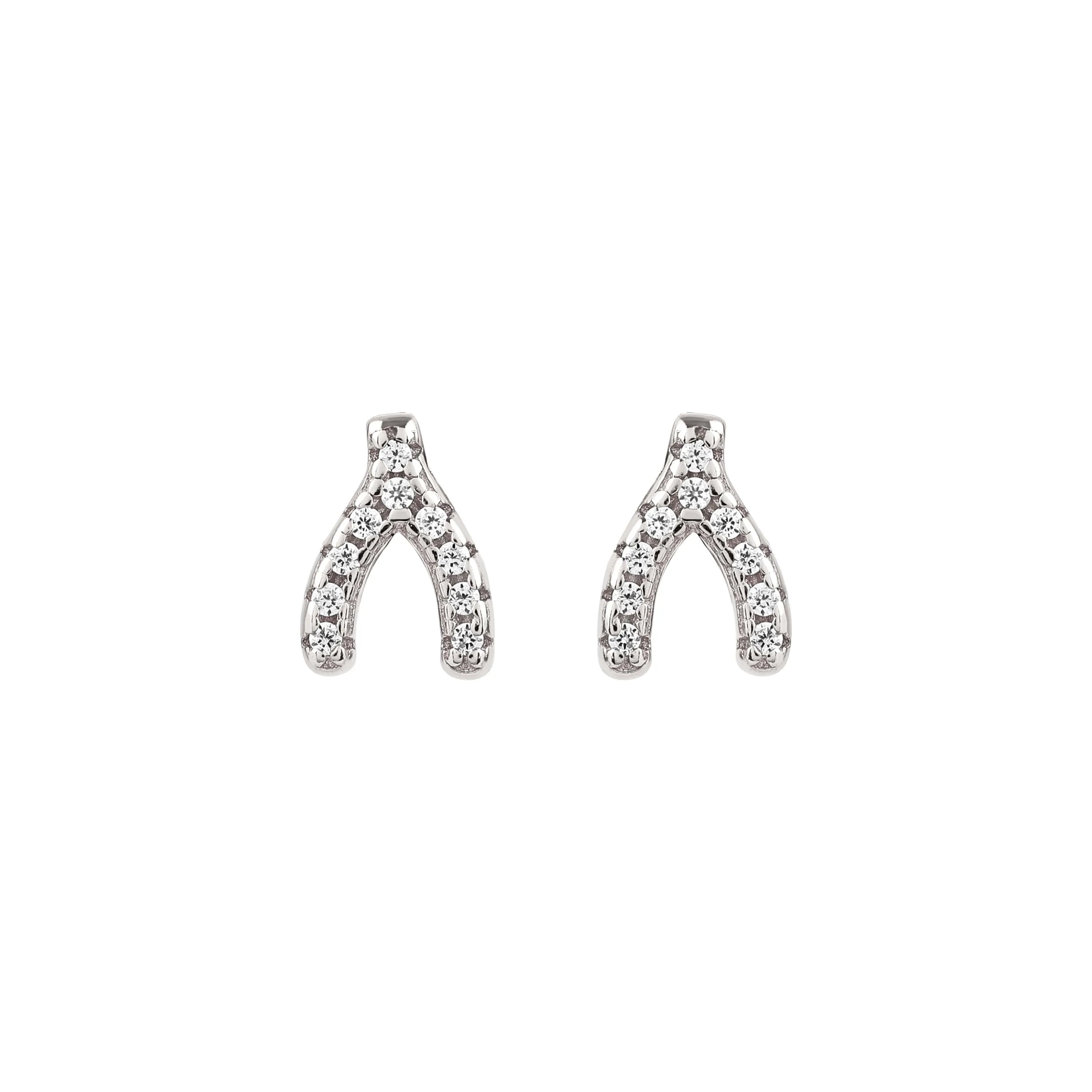 Theia Wishbone Studs