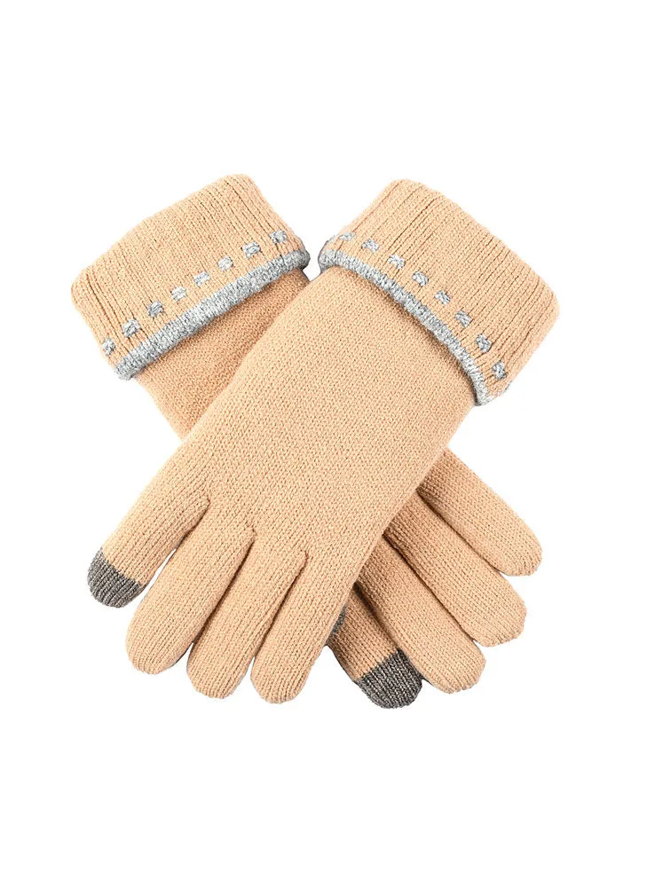 Women's Touchscreen Knitted Gloves