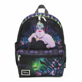 WondaPop Disney Villains The Little Mermaid Ursula 13 Nylon Mini Backpack